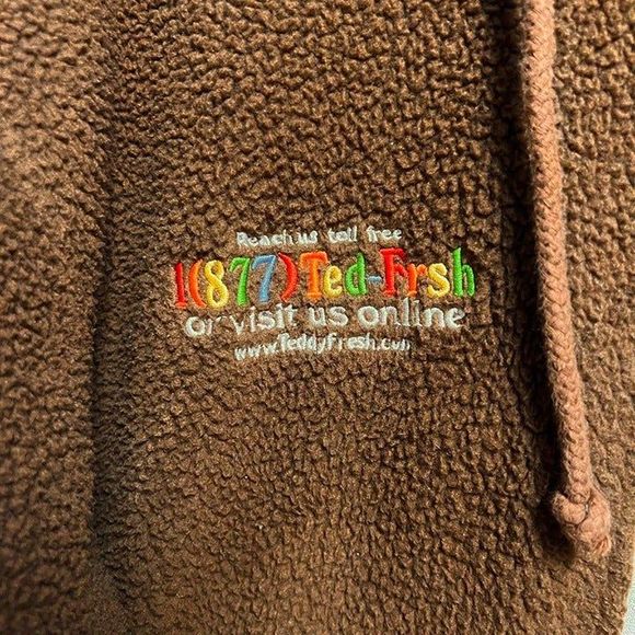 Teddy Fresh Repair Shop Fleece Zip Up Hoodie - Picture 5 of 6